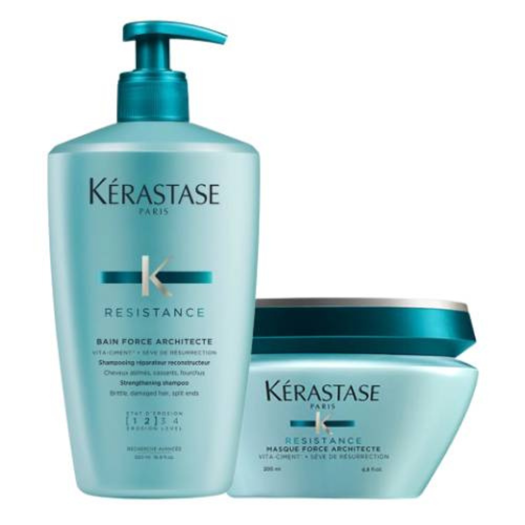 KÉRASTASE SHAMPOO BAIN E MÁSCARA DUO FORCE ARCHITECTE