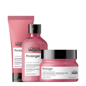 L'ORÉAL PRO LONGER PACK SHAMPOO+MÁSCARA+CONDICIONADOR