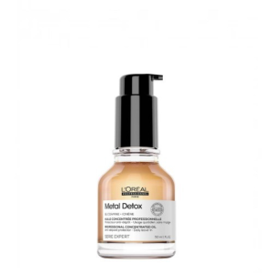 L'ORÉAL METAL DETOX OLÉO CONCENTRADO PARA CABELO DANIFICADO 50ML