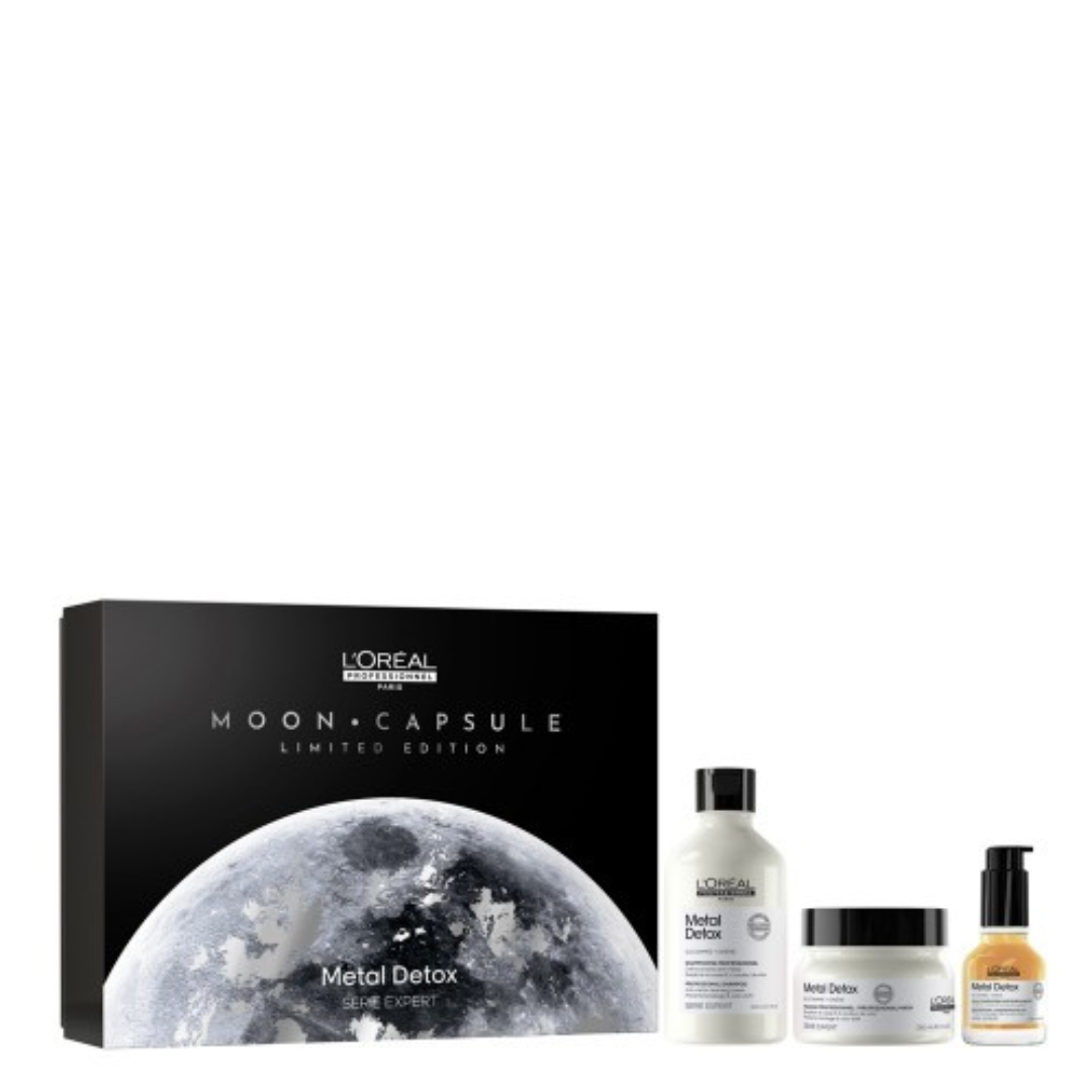 L'ORÉAL METAL DETOX MOON CAPSULE EDIÇÃO LIMITADA COFFRET