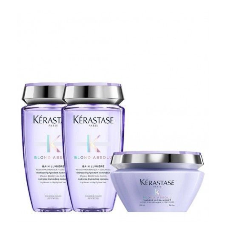 Kérastase Blond Absolu 2 shampoos + 1 mascara