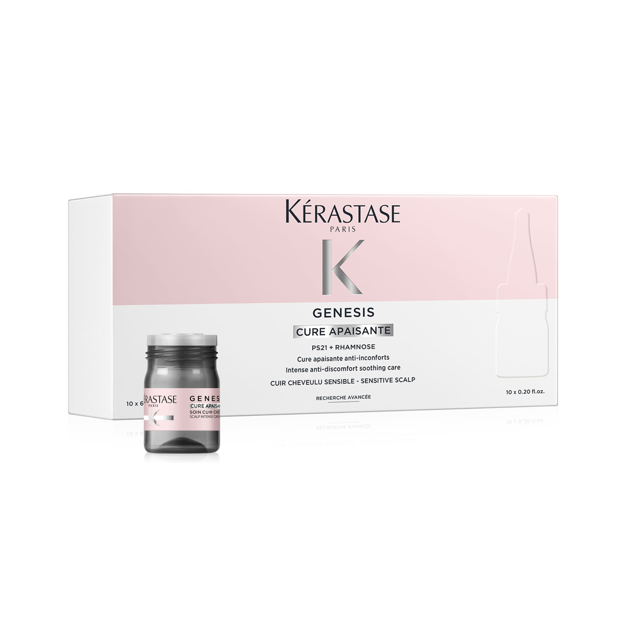 KÉRASTASE AMPOLAS GENESIS CURA COURO CABELUDO APAISANTE 10X6ML