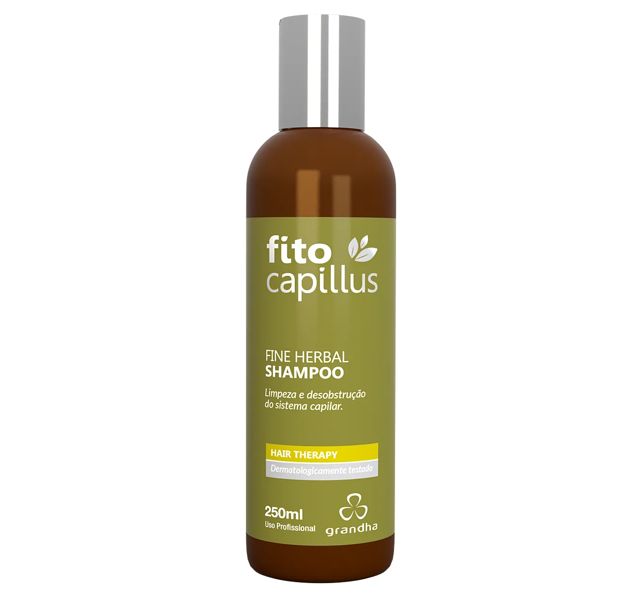 Grandha Fito Capillus Herbal Shampoo para Feridas no Couro Cabeludo 250ml