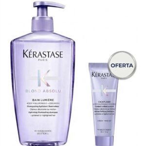 Kérastase Bain Shampoo Lumière Loiros 500ml Oferta Fondant Cicaflash 30ml
